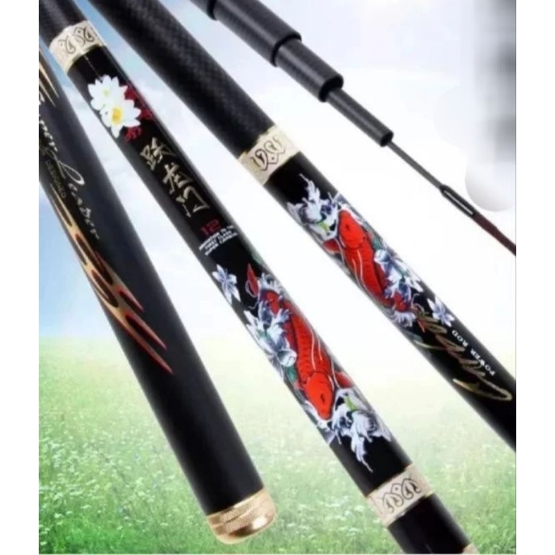 Tegek Xcross Superlider 360cm/450cm/540cm/630cm(Bonus Ujung solid)