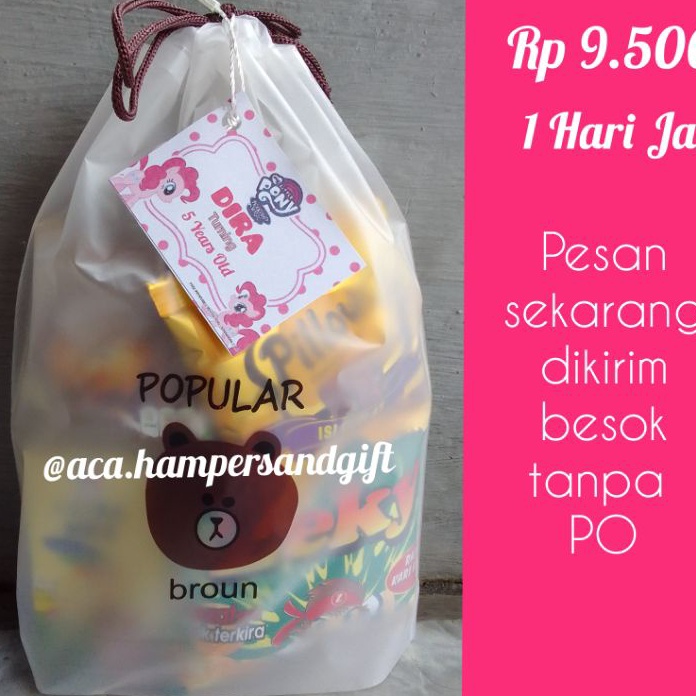 

TIPE JKH158 paket Snack ulang tahun anak hampers anak Snack ulang tahun