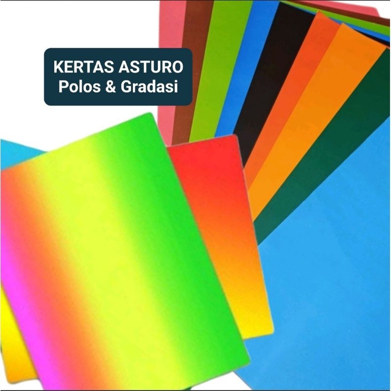 

TBMO Kertas Asturo Mix Warna Pop 1 / Kertas Sampul