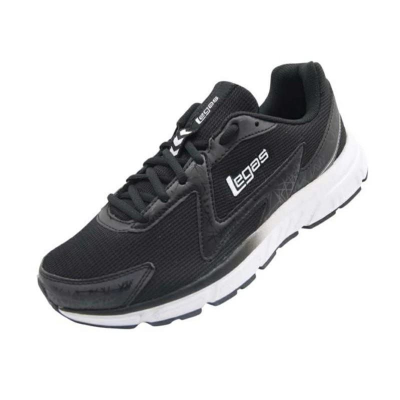 Sepatu League Legas Running Shoes Hitam Radium La U  pria wanita original promo murah