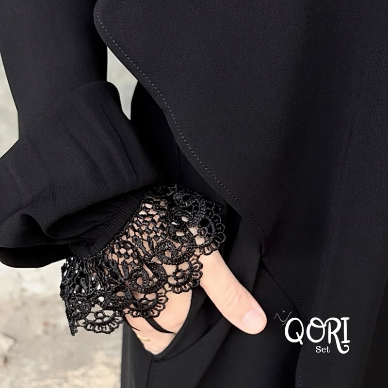 NIQATA - QORI SET (Abaya, Khimar, cadar)