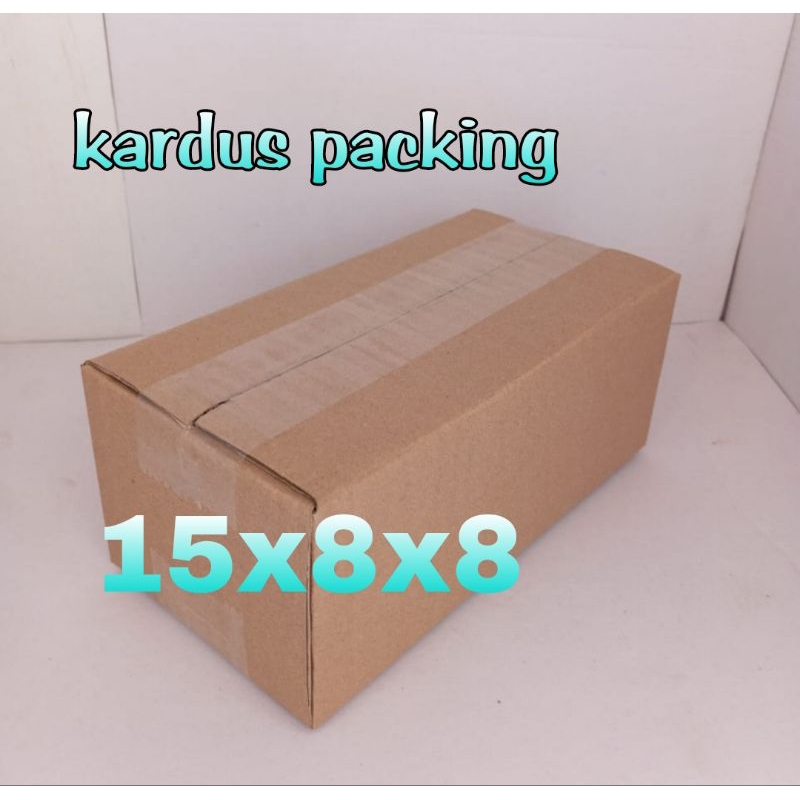 kardus packing UK 15x8x8 kardus polos kardus packing kardus besar
