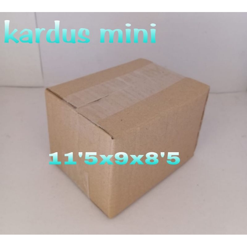 

kardus polos UK 11,5x9x8'5 kardus besar kardus packing