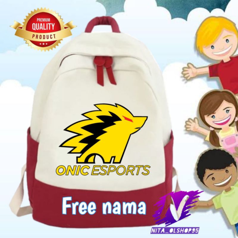 tas anak onic esports bag mobile lengend onic
