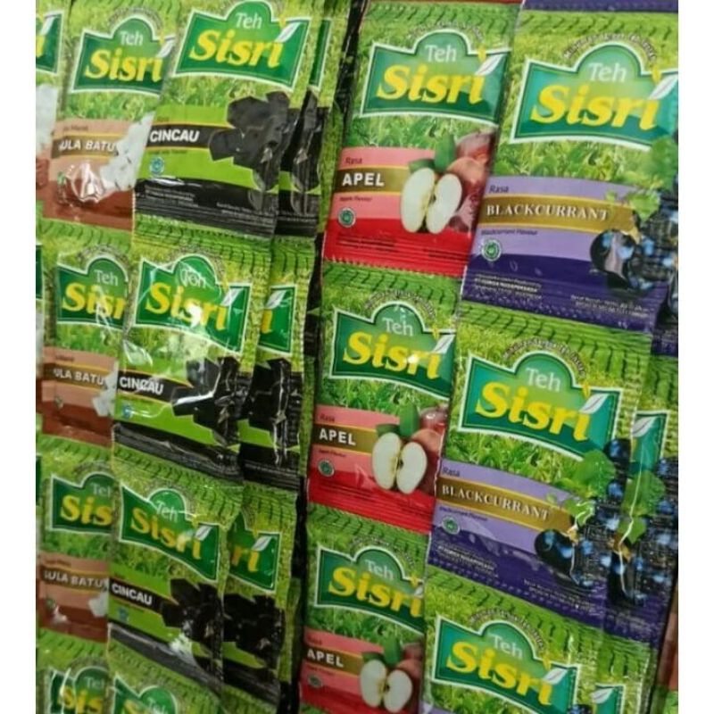 

Teh Bubuk Sisri All Varian 8g x 10's