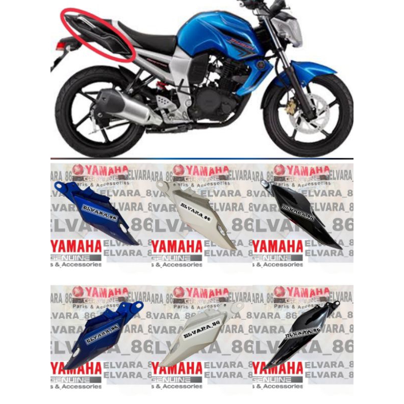 Cover body belakang kanan kiri Yamaha Byson Karbu Original