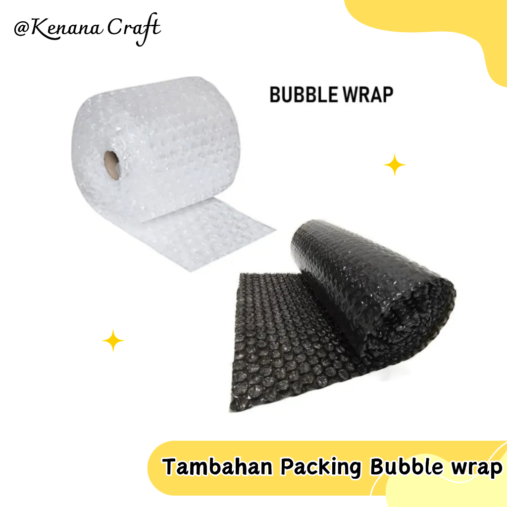 

Tambahan Packing Bubble wrap Agar Lebih Aman