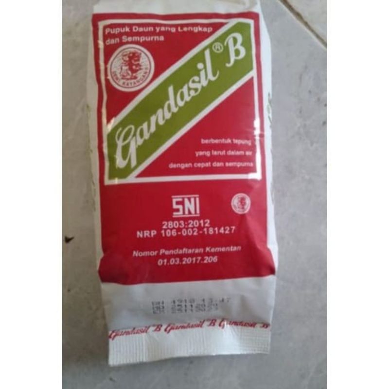 PUPUK DAUN GANDASIL B 500 GRAM