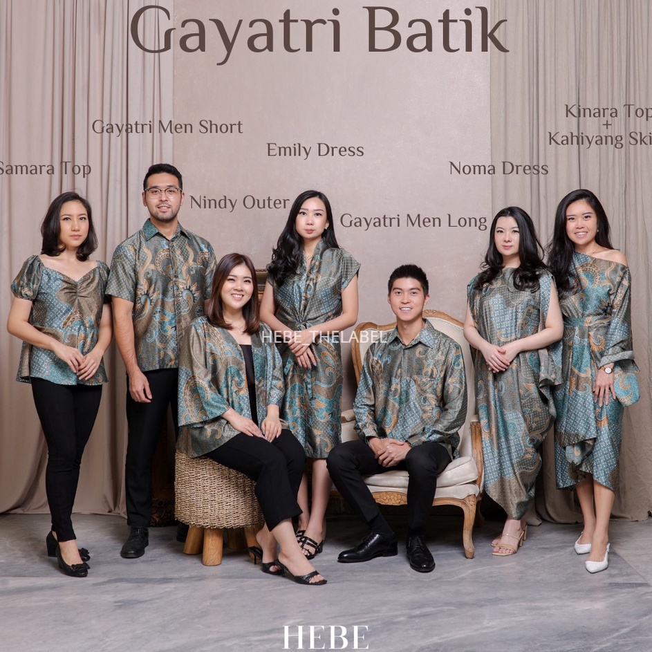 Gayatri Batik Set  Available Couple   Kinara Kahiyang Noma Listya Uma Haewon Jun Emily Gaia Jenna Va