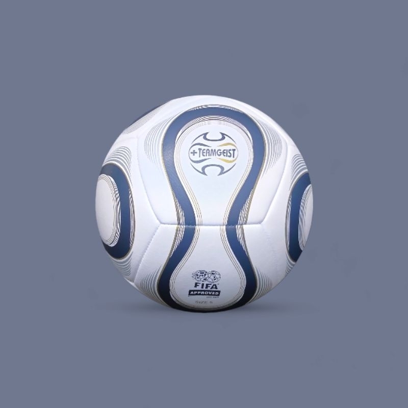 Bola Sepak Teamgeist Bola Piala Dunia 2006 Germany Bola Kaki Dewasa Size 5 Premium