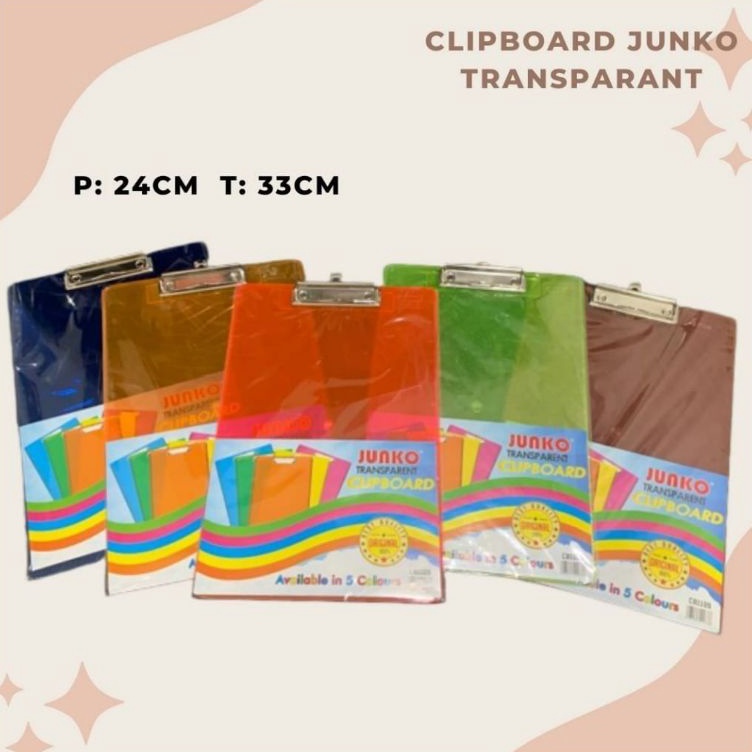 

Teatas Clipboard Papan Jalan Folio Transparant