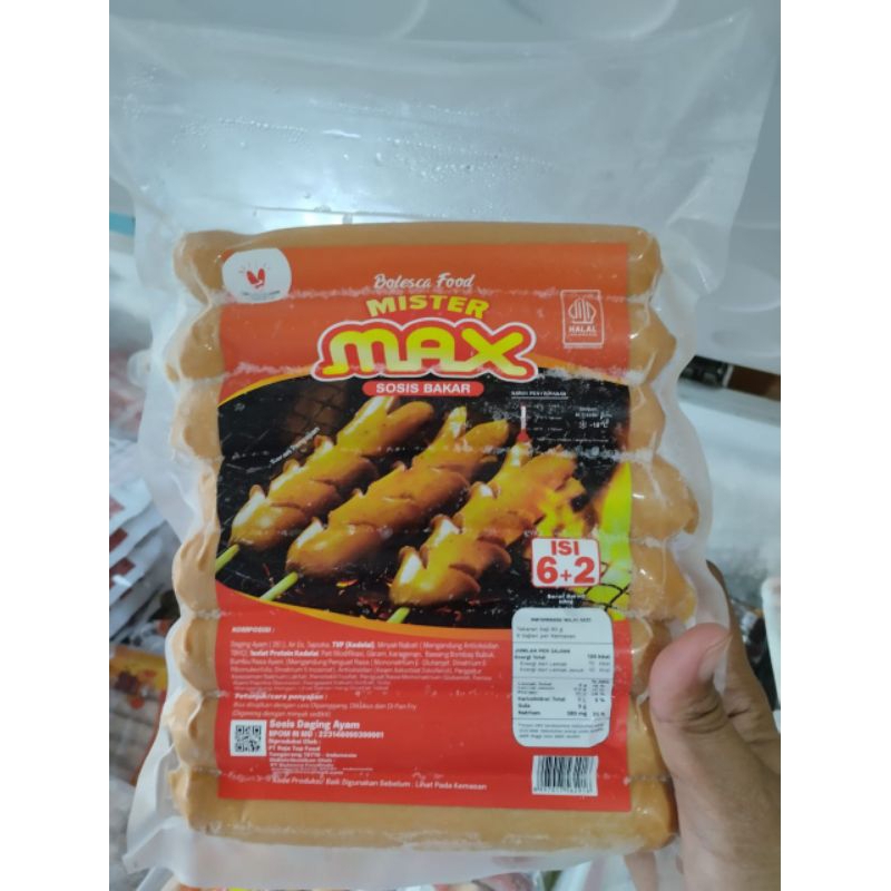 

sosis jumbo sapi max isi 8