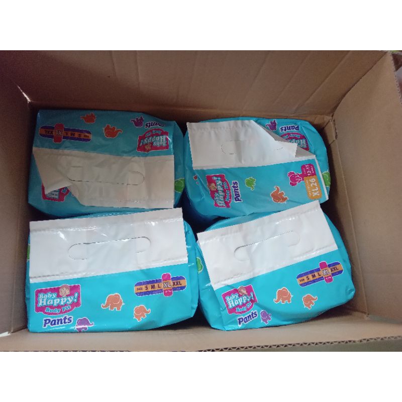 PAMPERS BABY HAPPY PANTS M &amp; L