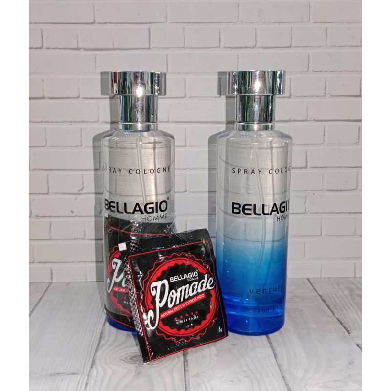 PARFUM PRIA BELLAGIO VENTURE 100 ML (FREE BELLAGIO POMADE) - BELLAGIO