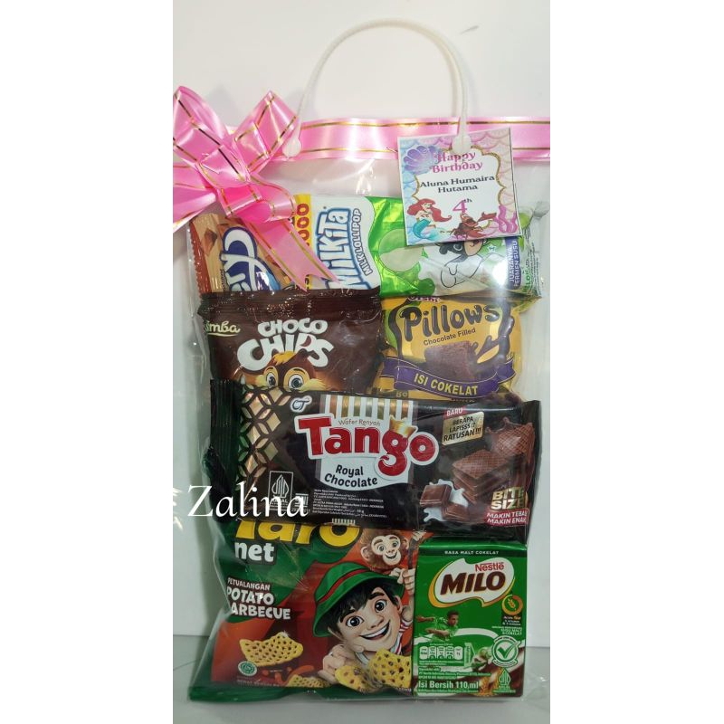 

Paket snack ultah ulang tahun anak / Bingkisan ulang tahun anak