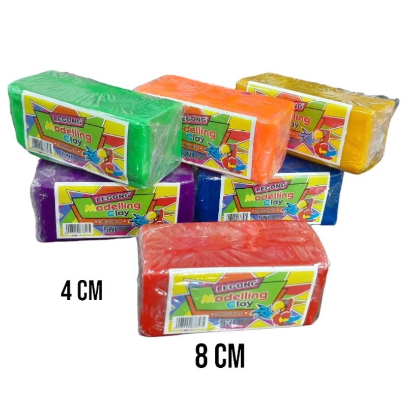 Mainan Lilin Legong, Plastisin 1 Warna, Lilin Mainan