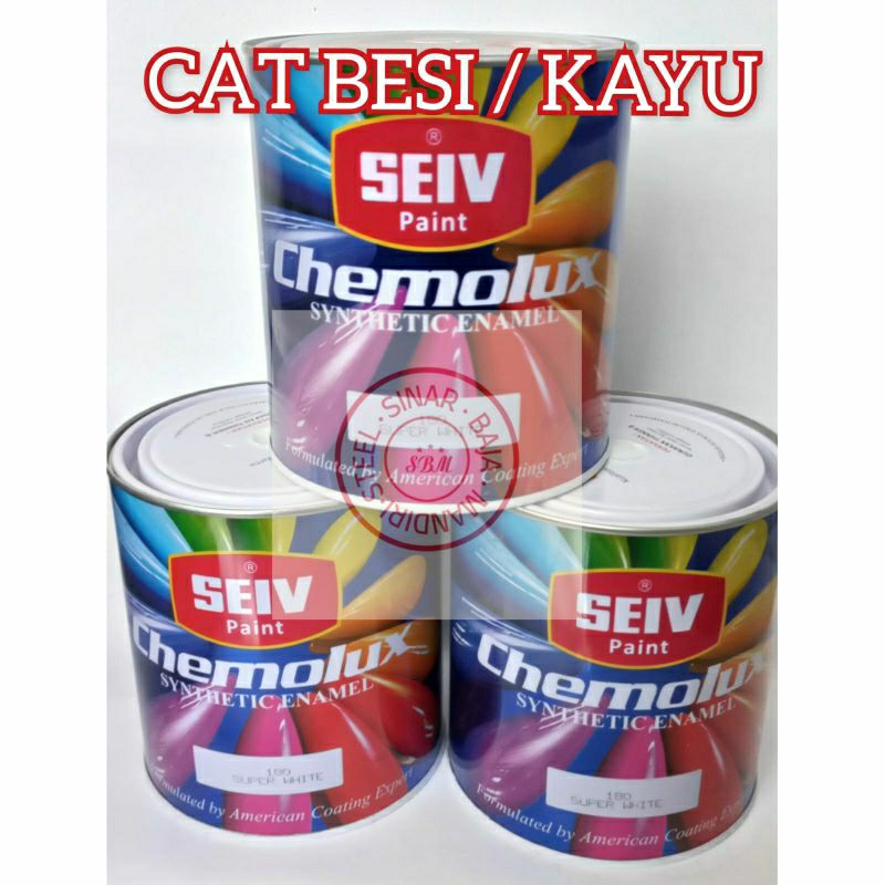 Cat Besi/Kayu Seiv