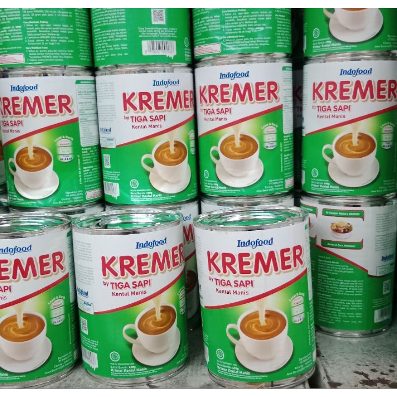 

Susu Krimer Kental Manis Kemasan Kaleng 490gr;