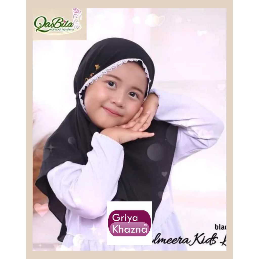 Qabila Kerudung Jilbab Anak Bergo Elmeera Kids