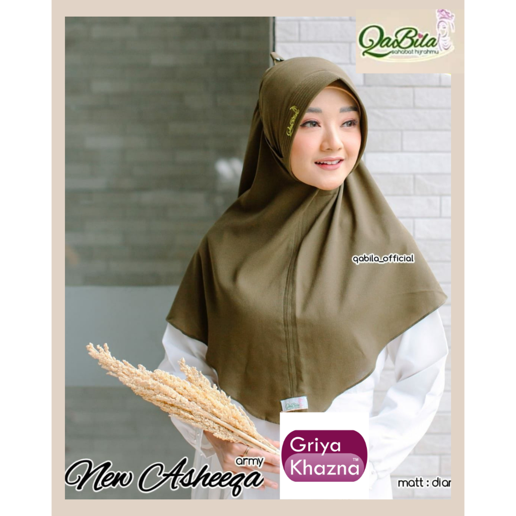 Kerudung Instan Hijab Qabila New asheeqa