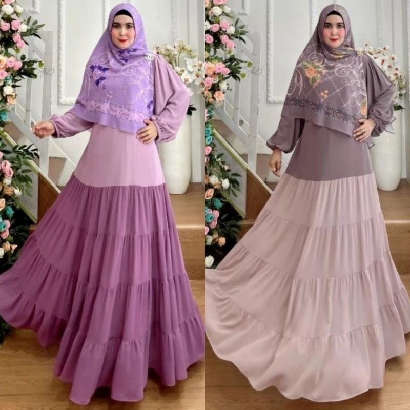 Ambrela Ambrella 2 Tone Series Syari by Yodizein Yodizen