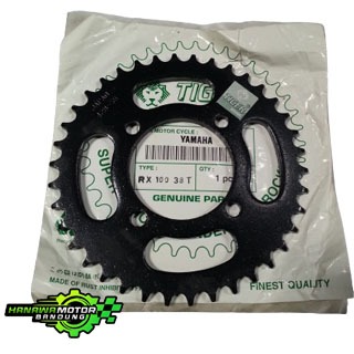 gear gir belakang sprocket driven rx100 428-38T gigi tarik rx100