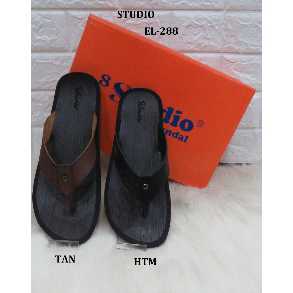 SANDAL PRIA KULIT MEREK STUDIO ART EL-288 RP 334.900 BRAND ORIGINAL