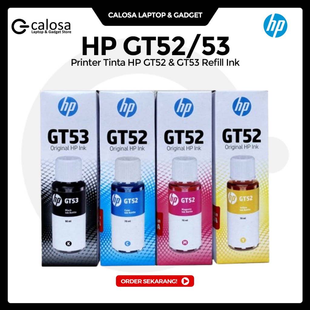 TINTA PRINTER HP GT52 GT53 GT51 REFILL INK PRINTER ORIGINAL