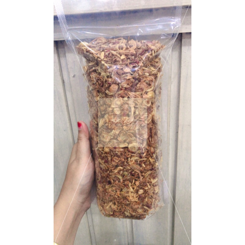 

Bawang Goreng Murni Asli Brebes Tanpa Campuran dan Pengawet Gurih Renyah