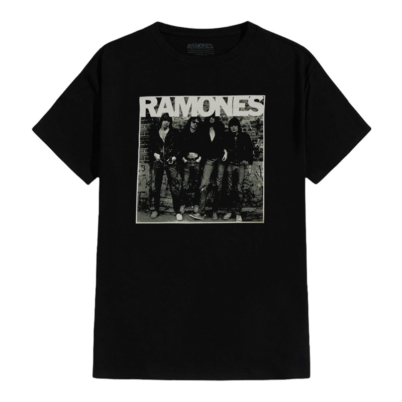 T-SHIRT / KAOS BAND OFFICIAL RAMONES - 1ST ALBUM