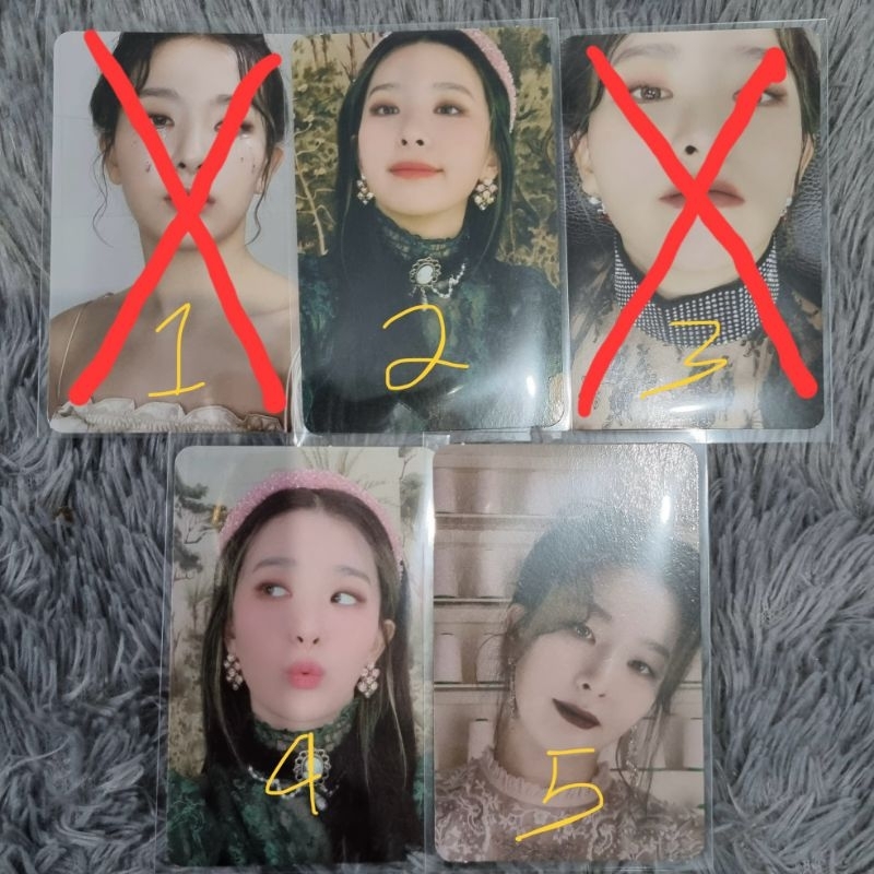 wts ready seulgi the reve festival finale photocard
