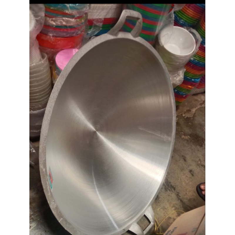 Wajan Cekung  Alumunium Tebal Jumbo No 30