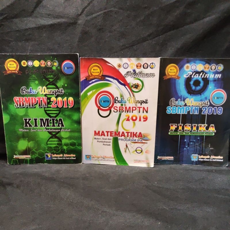 Buku Wangsit SBMPTN 2019, Kimia, Matematika, Fisika, Jeroanayam, Wangsit Education.