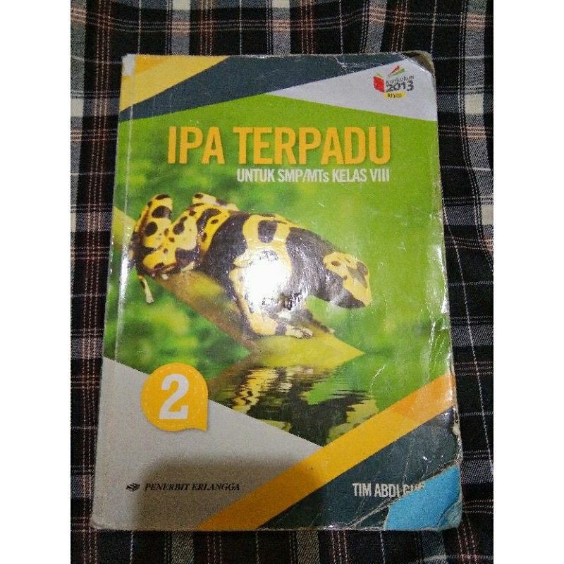 

Buku Erlangga IPA Terpadu kelas 8 SMP