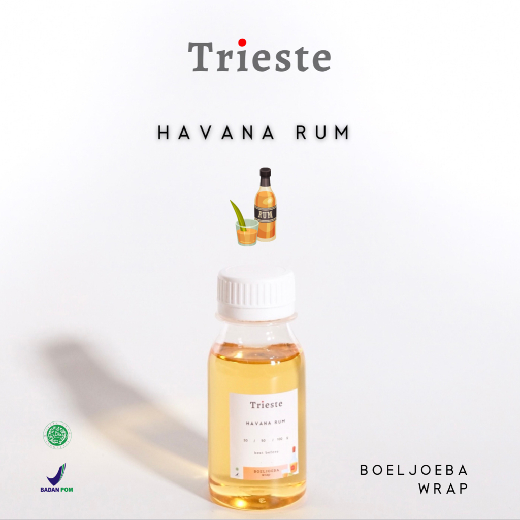 

Trieste Havana Rum Syrup Repack [30, 50, 100] g