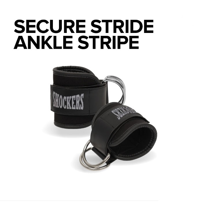 DISKON ANGKLE STRAP GYM ADJUSTABLE (2PCS) ANKLE STRAP GYM ANKLE LEG STRAP DENGAN D-RING STRAP ANKLE