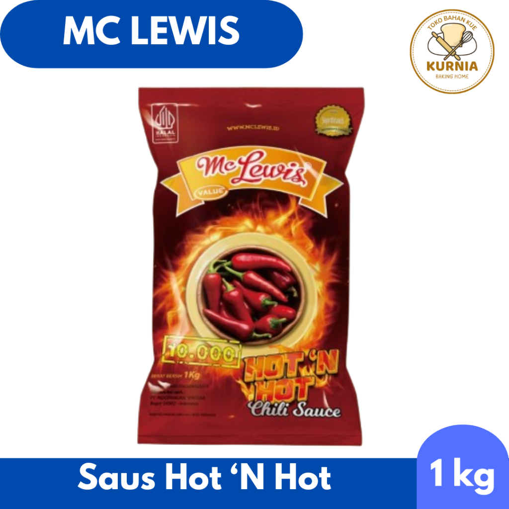 

MC LEWIS SAUS HOT N HOT KEMASAN 1kg