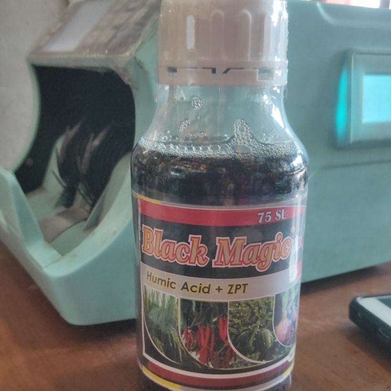 obat pertanian pupuk buah bosster pembesar buah black magic 500ml
