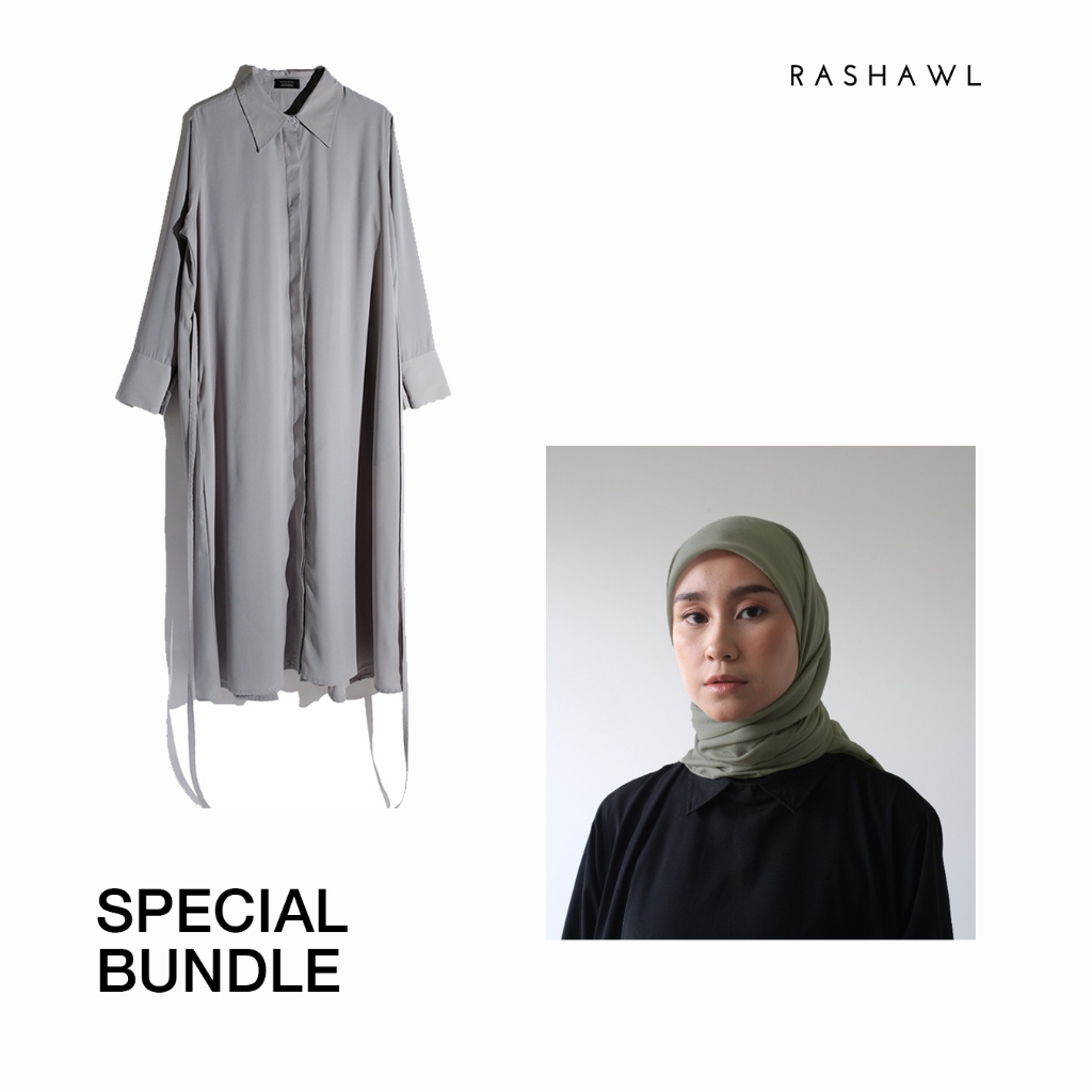 Rashawl - Bundle 8 (Omono Grey - Paris Green Spurce)