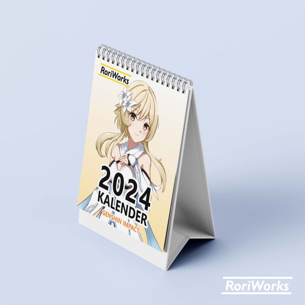 

Kalender Meja Mini - Genshin Impact 2024