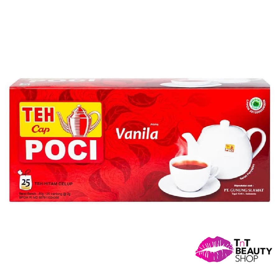 

Teh Celup Cap Poci Aroma Vanilla 25 Bags