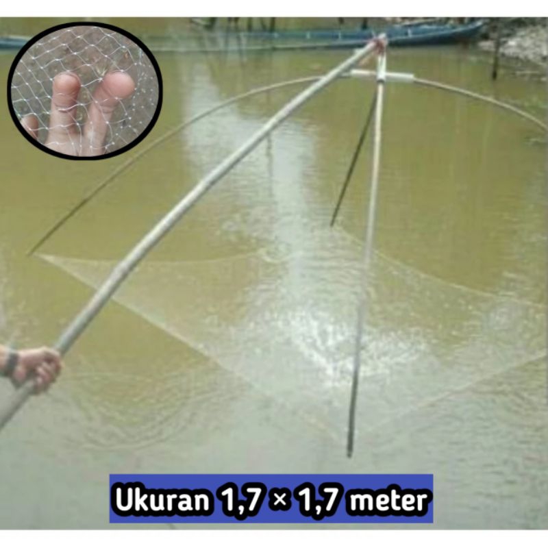 Jaring anco 1 inchi perangkap ikan tradisional jaring ikan kecil