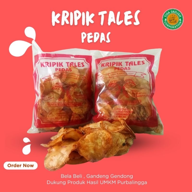 

Kripik Tales Pedes Purbalingga