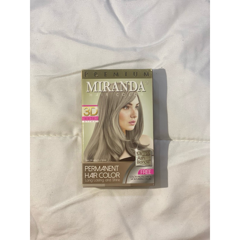 Miranda Permanent Hair Color / MC-16 Ash Blonde
