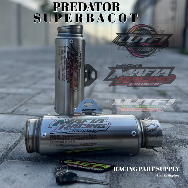 slincer Mafia Racing Exhaust Tipe Predator