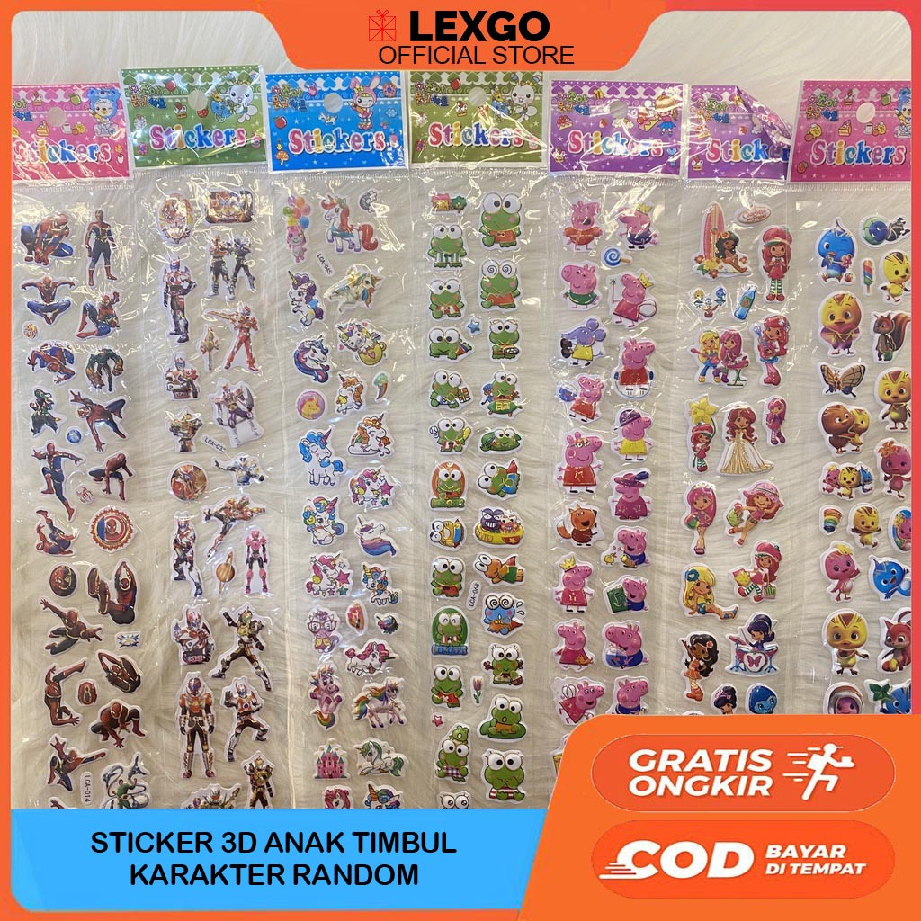 

Sticker Timbul Mainan Tempel Untuk Anak Sekolah Per Lembar Grosir Termurah Hadiah Souvenir Ulang Tahun Kado Mainan Anak Stiker Anak Stiker Timbul 3D Anak