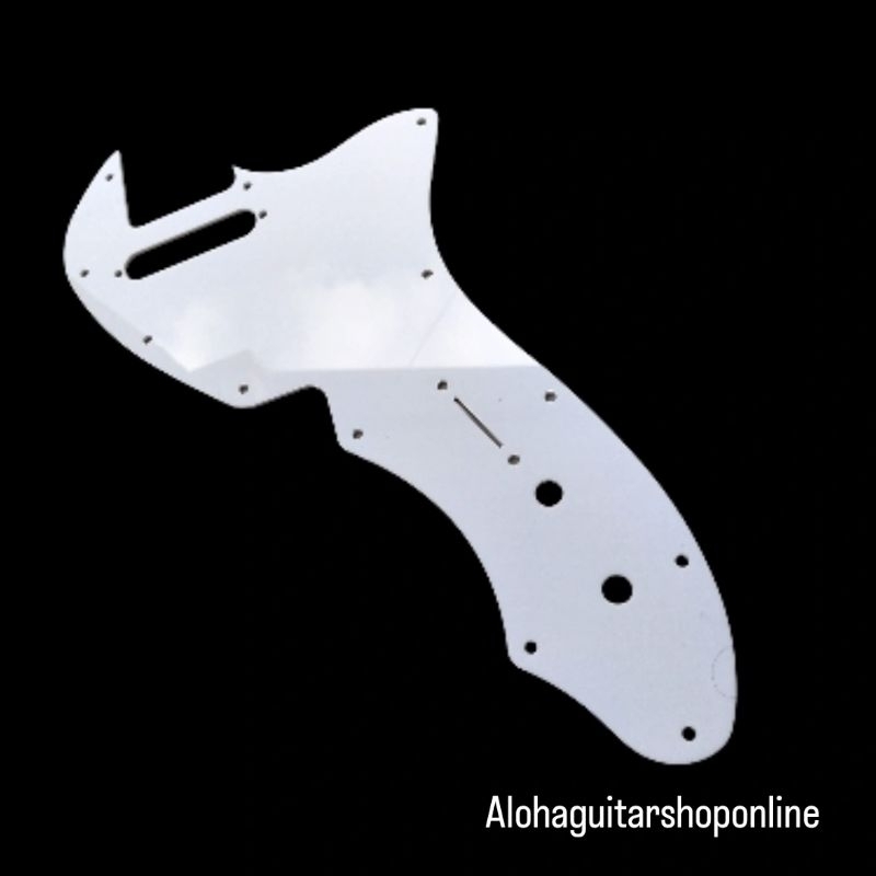 Pickguard Telecaster Vintage Thinline Custom 1Ply White