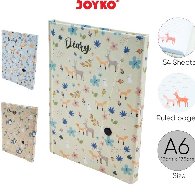 

Diskon Buku Tulis Catatan Jurnal Diary Joyko D1813WAKC31 Winter Animal