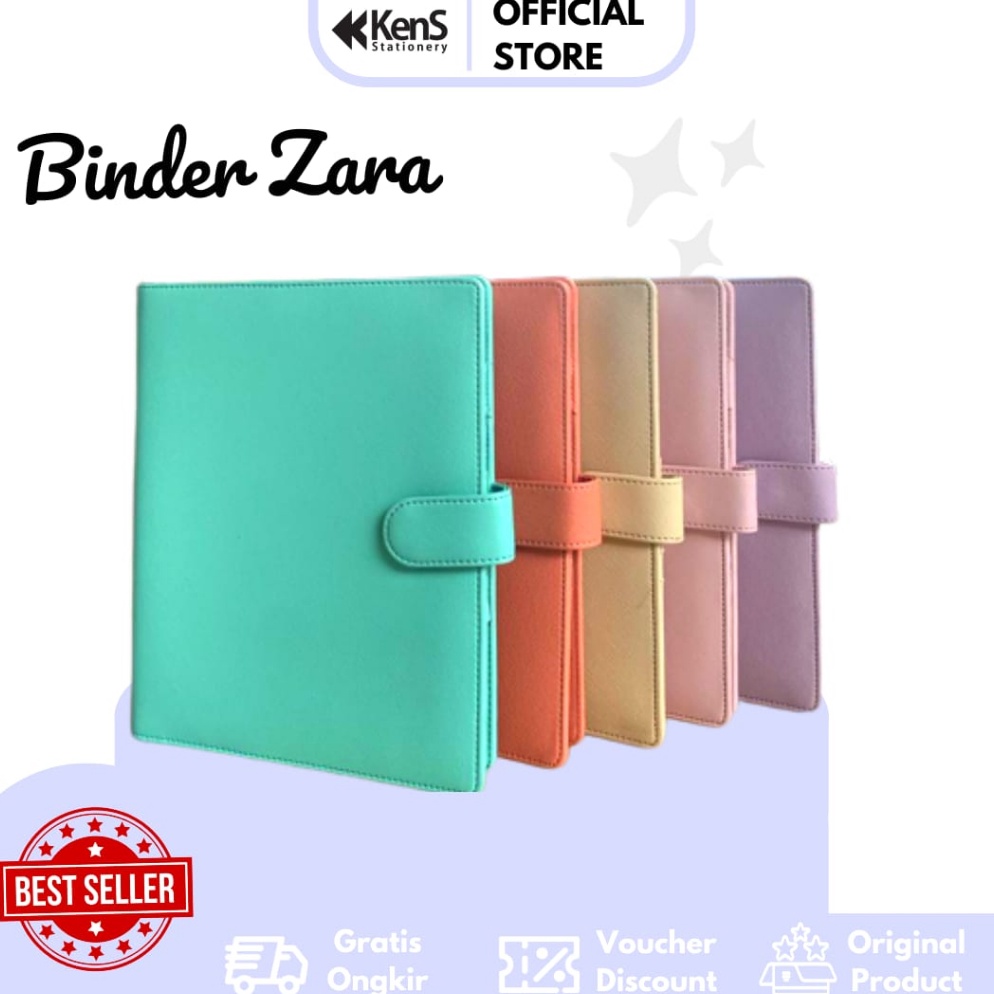 

Murah Binder B5 Ring 26 Premium Bahan Zara Edisi Warna Soft Terbaik Dan Terlaris KCP