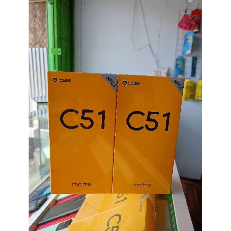 Realme c51 ram 4/64 baru garansi resmi